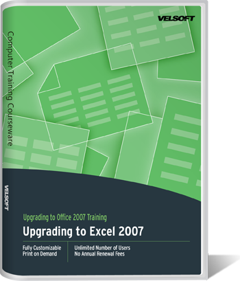 Upgrading to Excel 2007