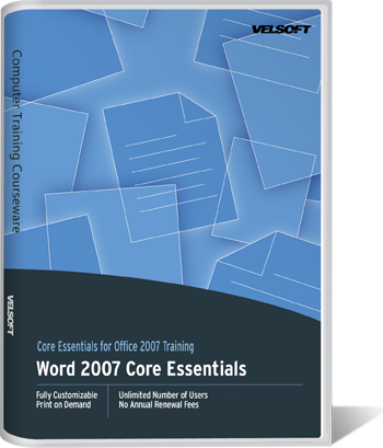 Word 2007 Core Essentials