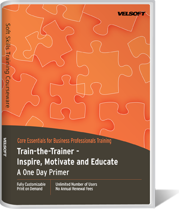 Train-the-Trainer - Inspire, Motivate and Educate - A One Day Primer