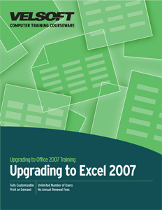 Upgrading to Excel 2007
