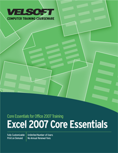 Excel 2007 Core Essentials 