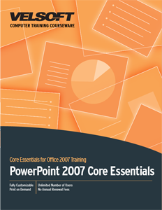 PowerPoint 2007 Core Essentials 