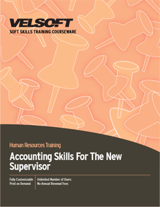 Accounting Skills for the New Supervisor
