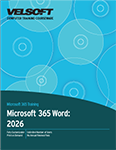 Microsoft 365 Word: 2026