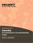 Onboarding: The Essential Rules for a Successful Onboarding Program